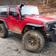 This Wrangler was there just in case the other Wrangler and I got stuck.